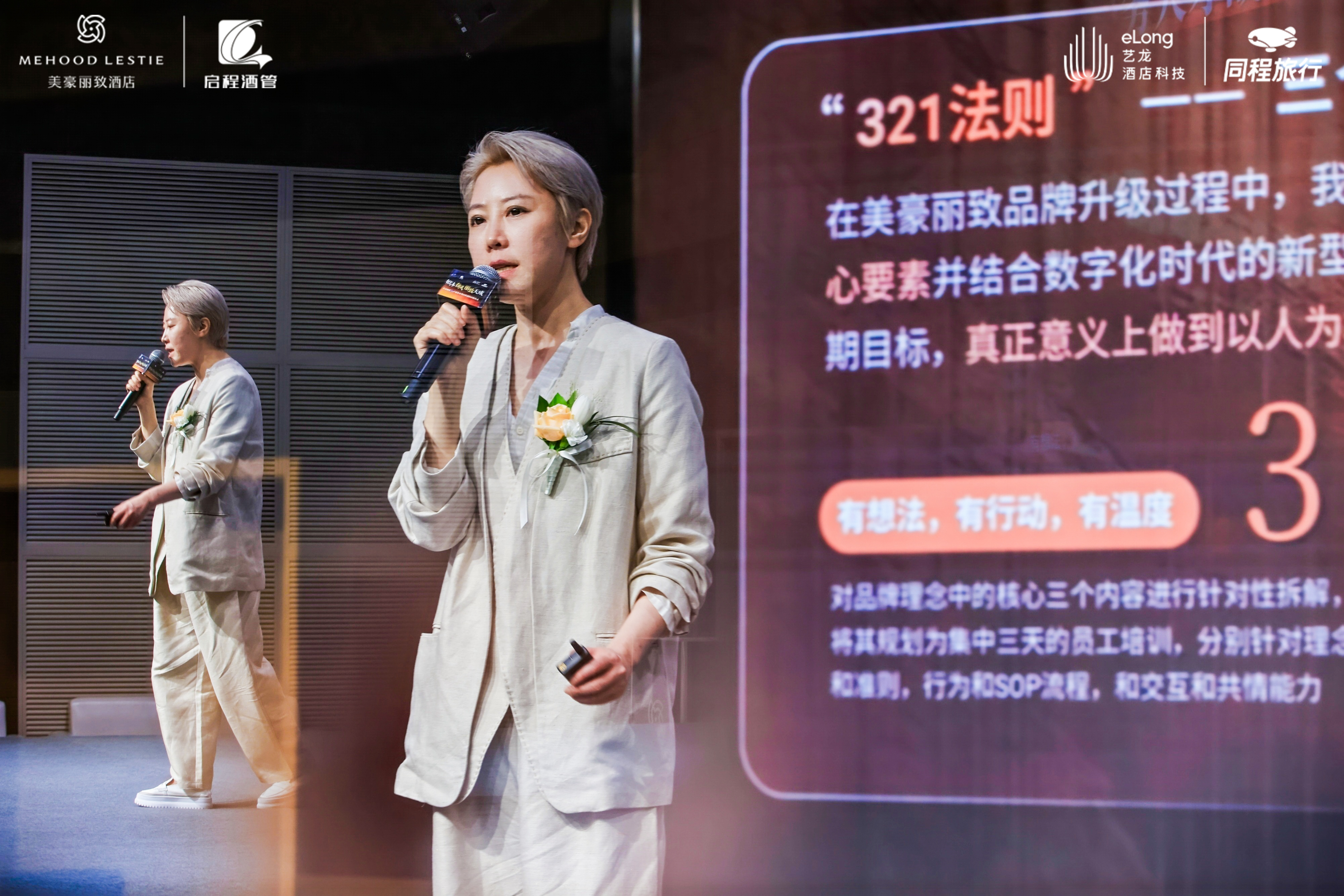 艺龙酒店科技 美豪丽致产品发布会-陈总发布现场第3张 - 夺幕传媒